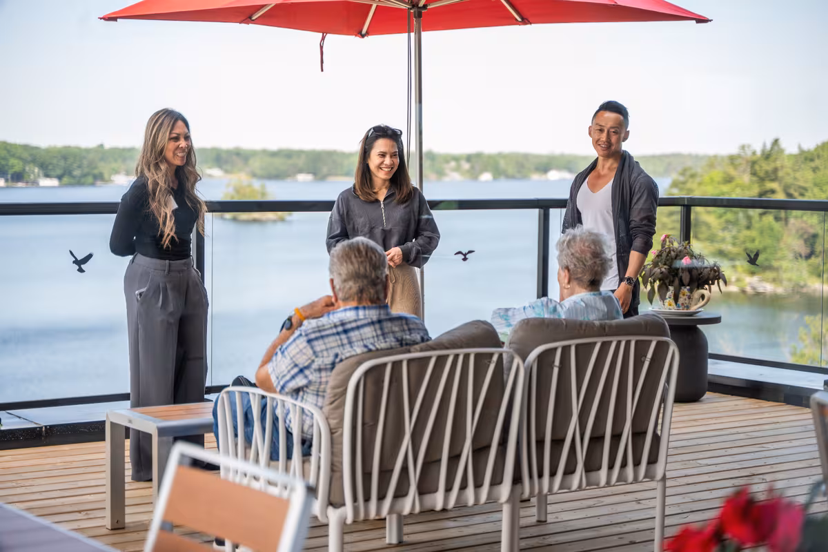 Lakeside reveal — full circle learning